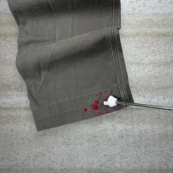 Vintage 90s Carhartt Carpenter Pants 38x28 Baggy Fit Dark Green Canvas Painters - Picture 5 of 5